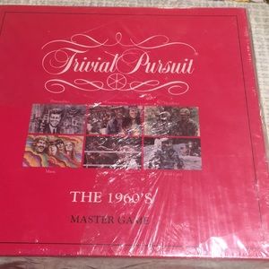 Trivial Pursuit The 1960’s Master Board Game Like NEW Tie-Dye Moon Walk JFK LBJ